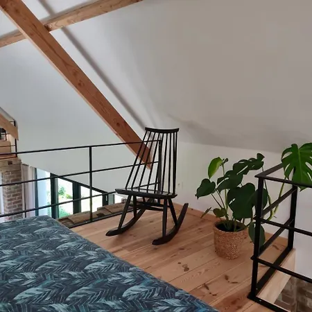 Semesterbostad Nachtegael Poorthuis. Ruime, Lichte Woning In Loft Stijl. Kluisbergen